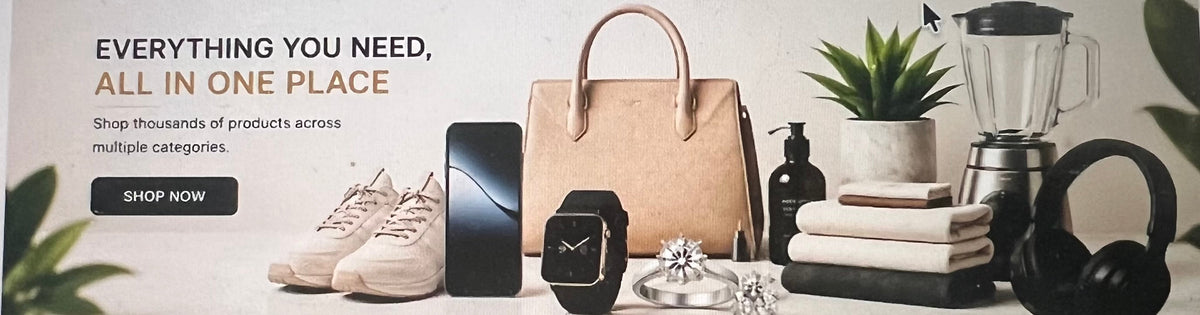 home & bags, accessories, beauty & hair, electronics and gadgets