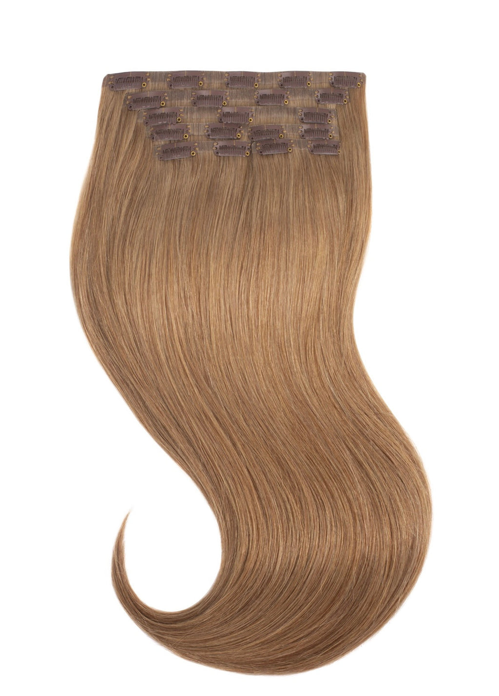 Clip In Extensions Dark Blonde #8-0