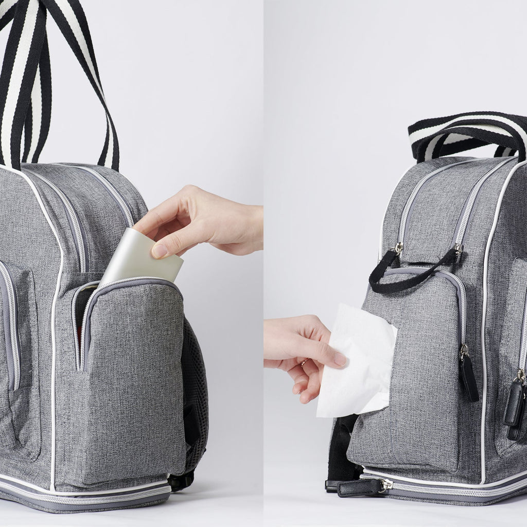 Large Capacity Expanding Diaper Bag-3