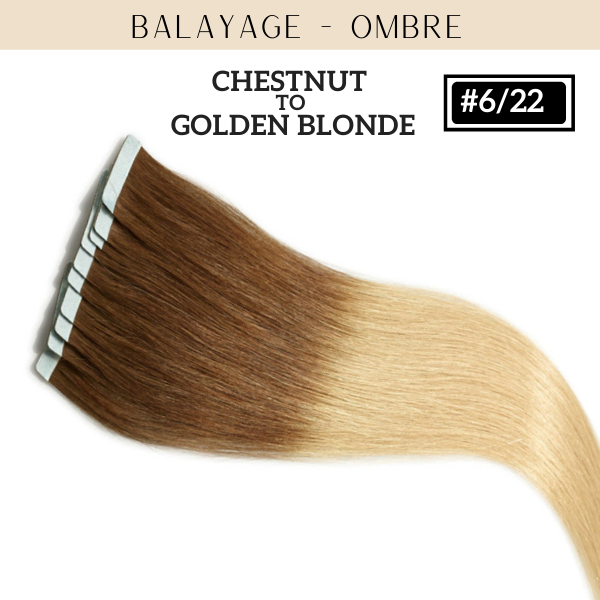 Balayage - Ombre Tape-in  Collection (10 Pieces)-1