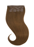 Clip In Extensions Light Brown #6-0