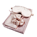 Mulberry Silk Pillowcase Gift Set, Eye Mask, Pillowcase, and Scrunchie-0