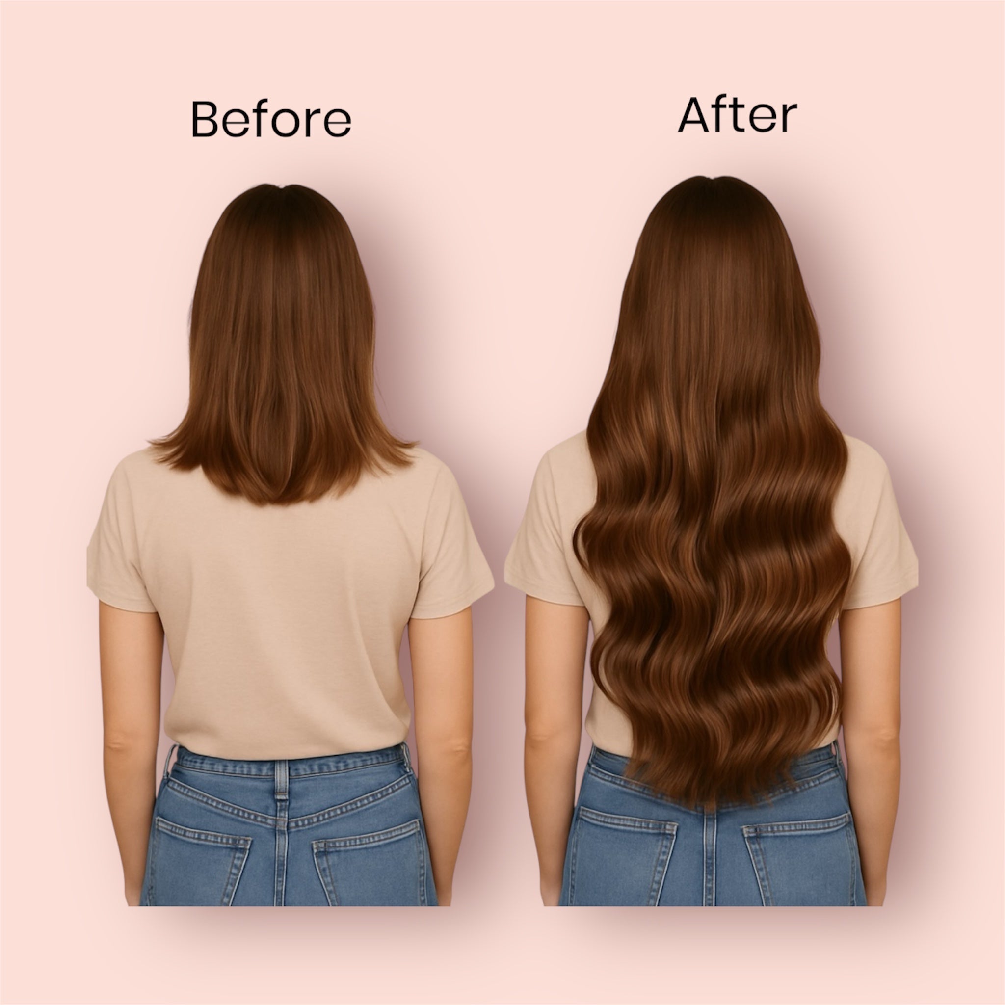 Clip In Extensions Bronze Blonde #27-1