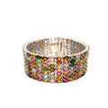 Multi Tourmaline Bracelet in .925 Sterling Silver - KSD 42822-0