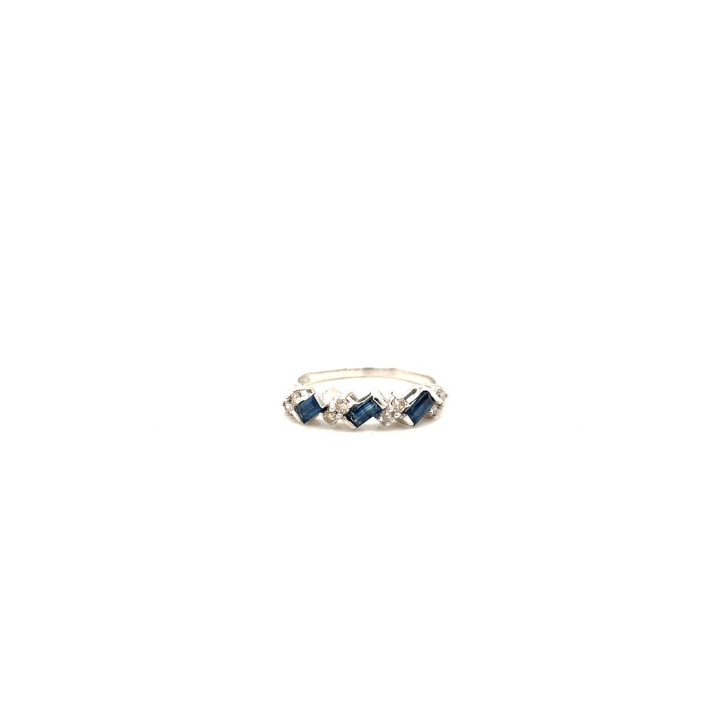 Emerald Ring in .925 Sterling Silver - KSR 11194-2