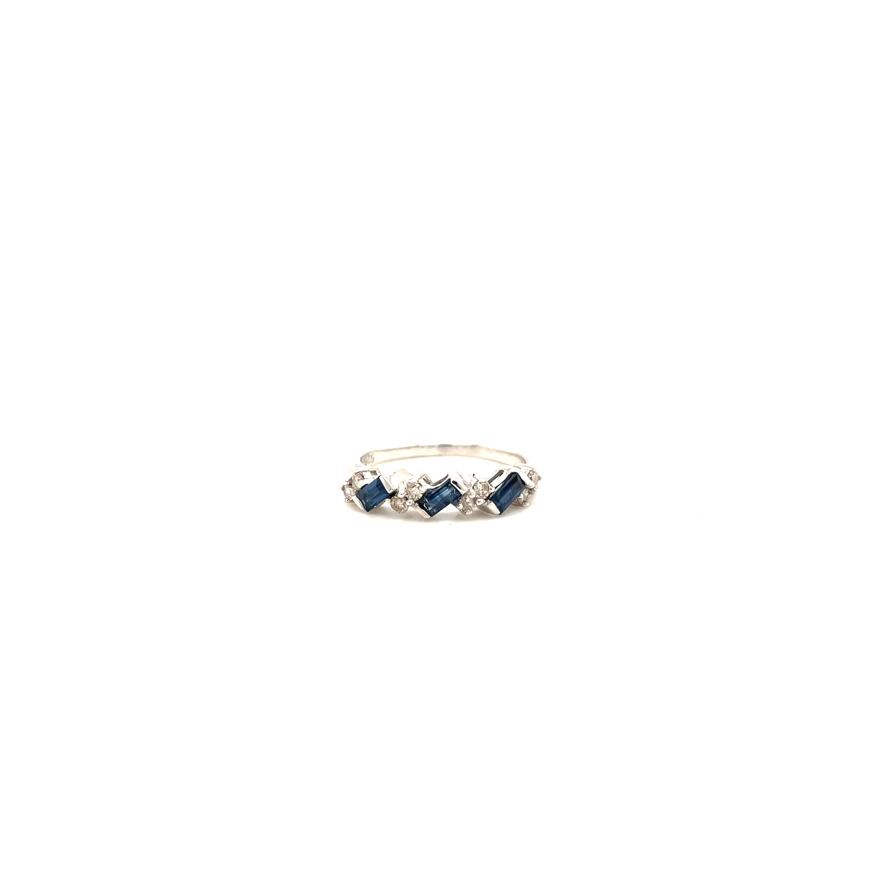 Emerald Ring in .925 Sterling Silver - KSR 11194-2