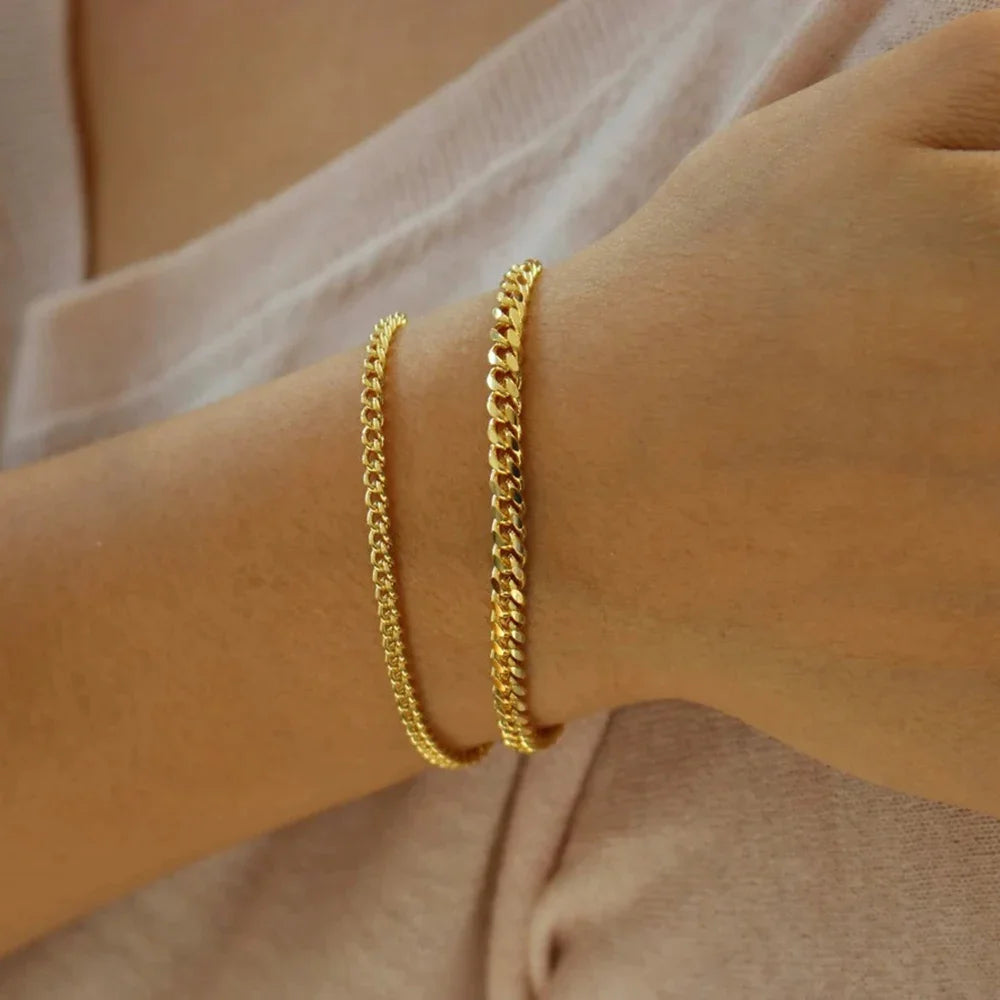 Chain Bangle Bracelet-4