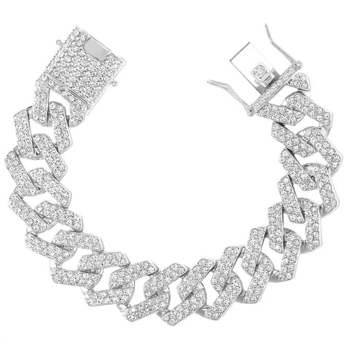 14MM Cuban Link Chain Bracelet-10