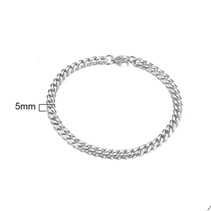 Chain Bangle Bracelet-6