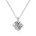 VVS1 D Moissanite Diamond Pendant Necklace for Women-0