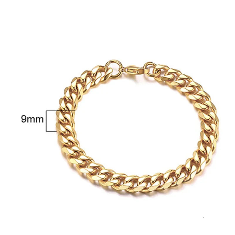 Chain Bangle Bracelet-12