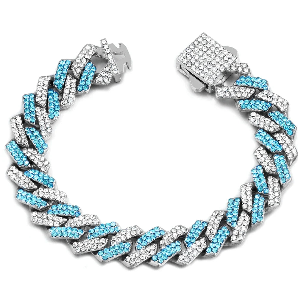 14MM Cuban Link Chain Bracelet-12