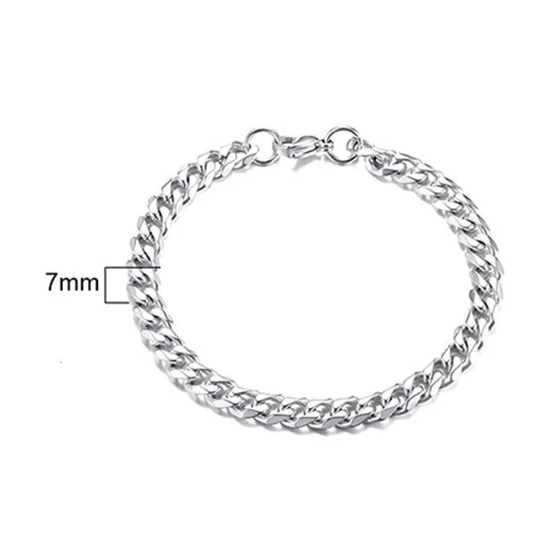 Chain Bangle Bracelet-5