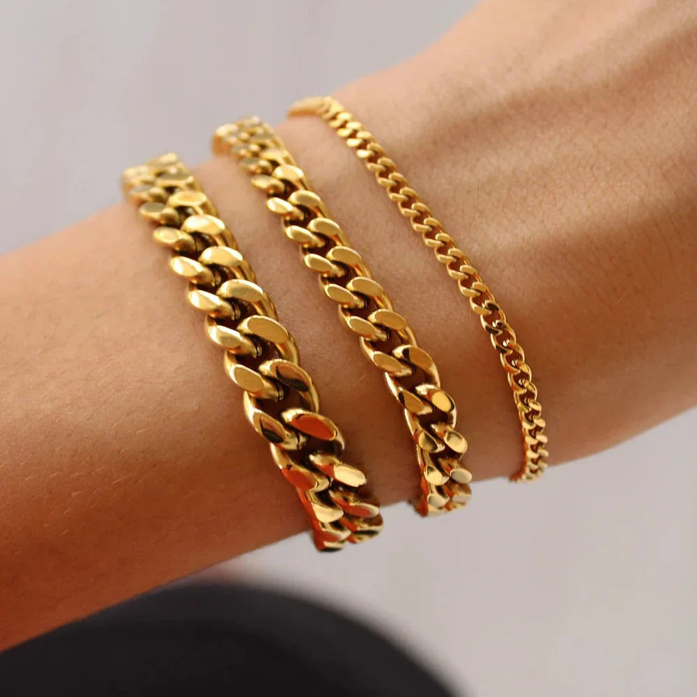 Chain Bangle Bracelet-0