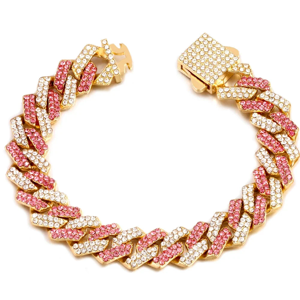 14MM Cuban Link Chain Bracelet-4
