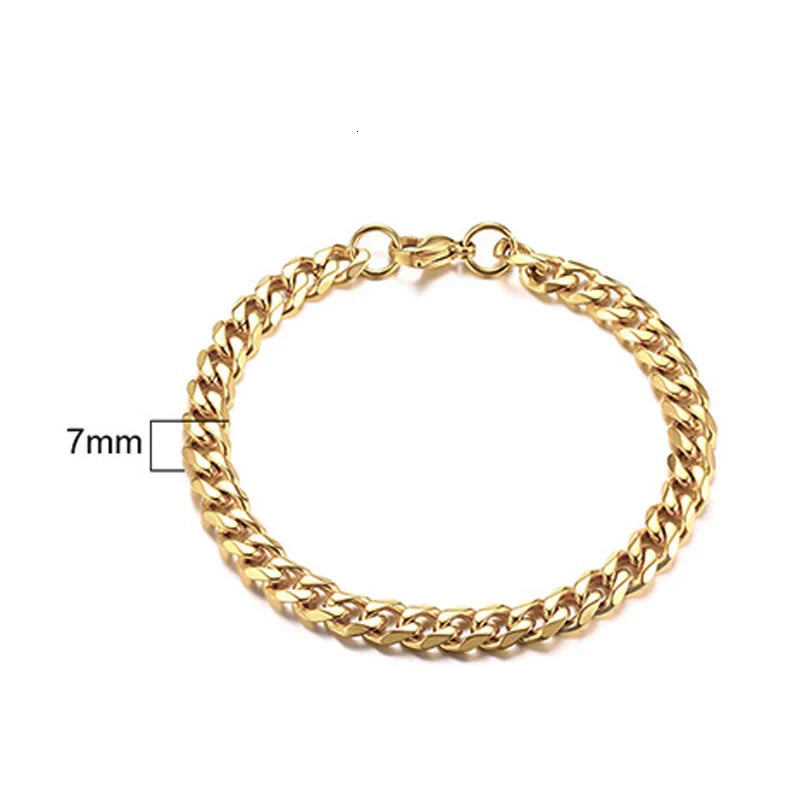 Chain Bangle Bracelet-8