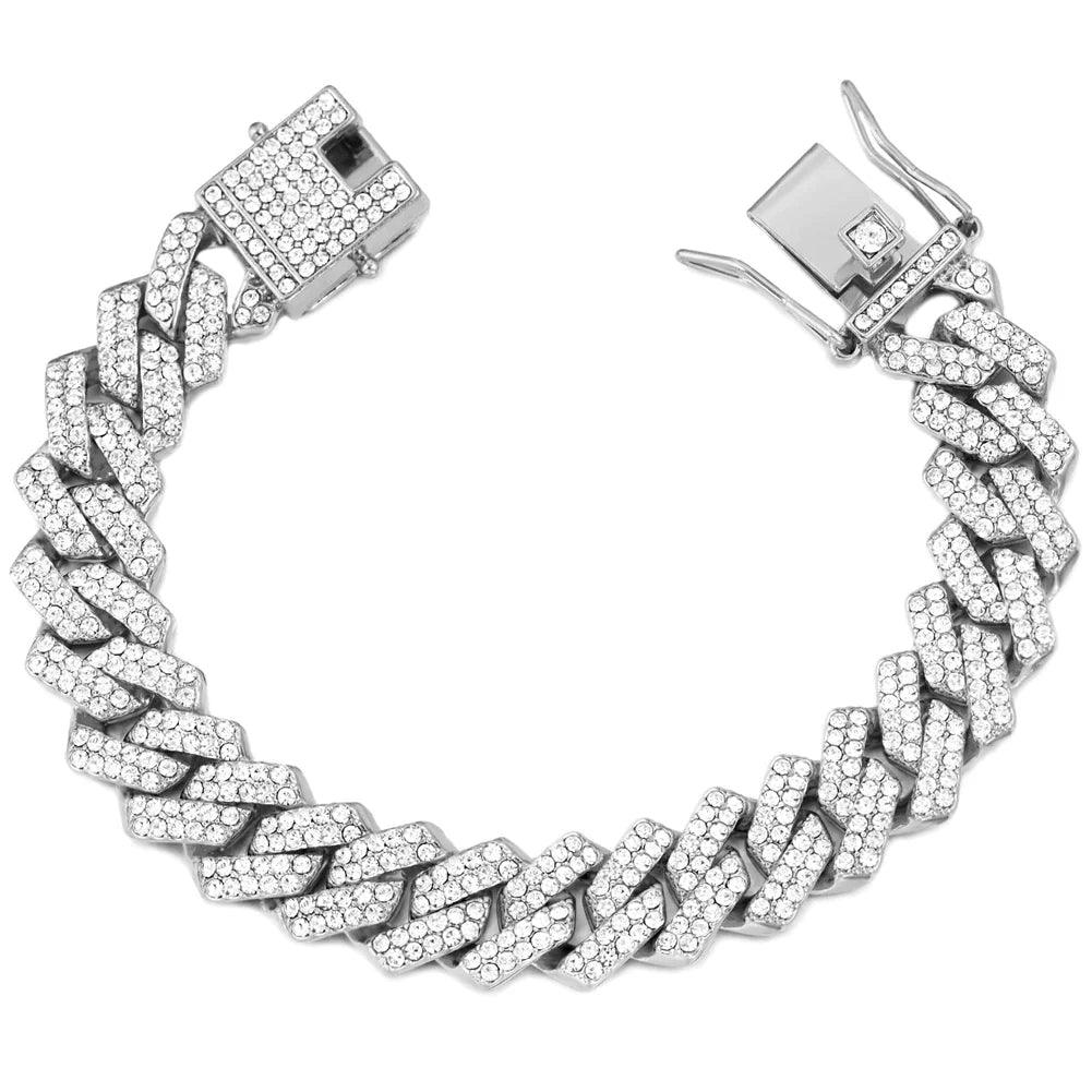 14MM Cuban Link Chain Bracelet-13