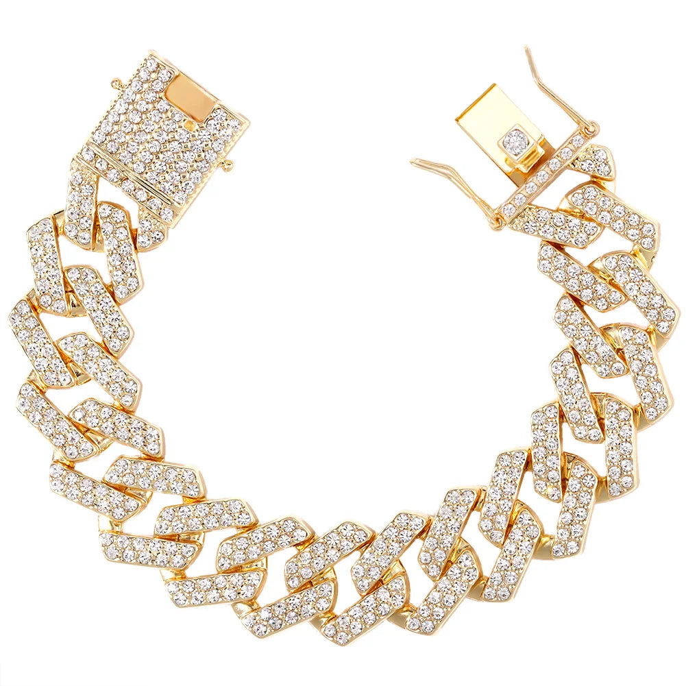 14MM Cuban Link Chain Bracelet-15