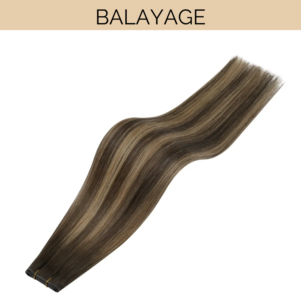 Butterfly XO Weft Extensions | Seamless Invisible Weft Hair-11