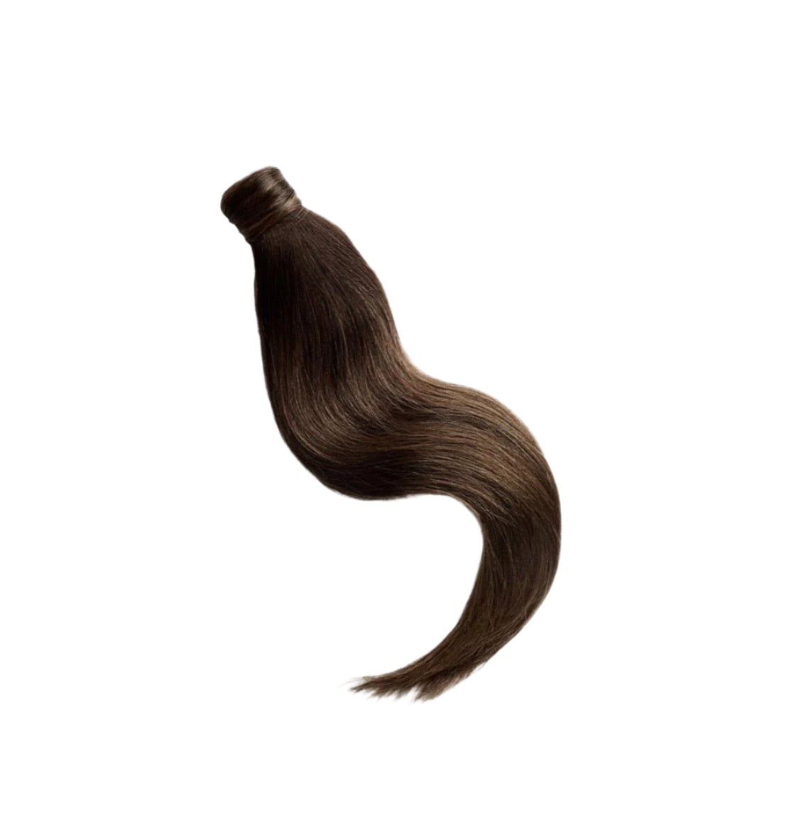 Ponytail Clip In Brown #2-0