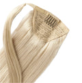 Ponytail Clip In Cool Platinum Blonde #60A-1