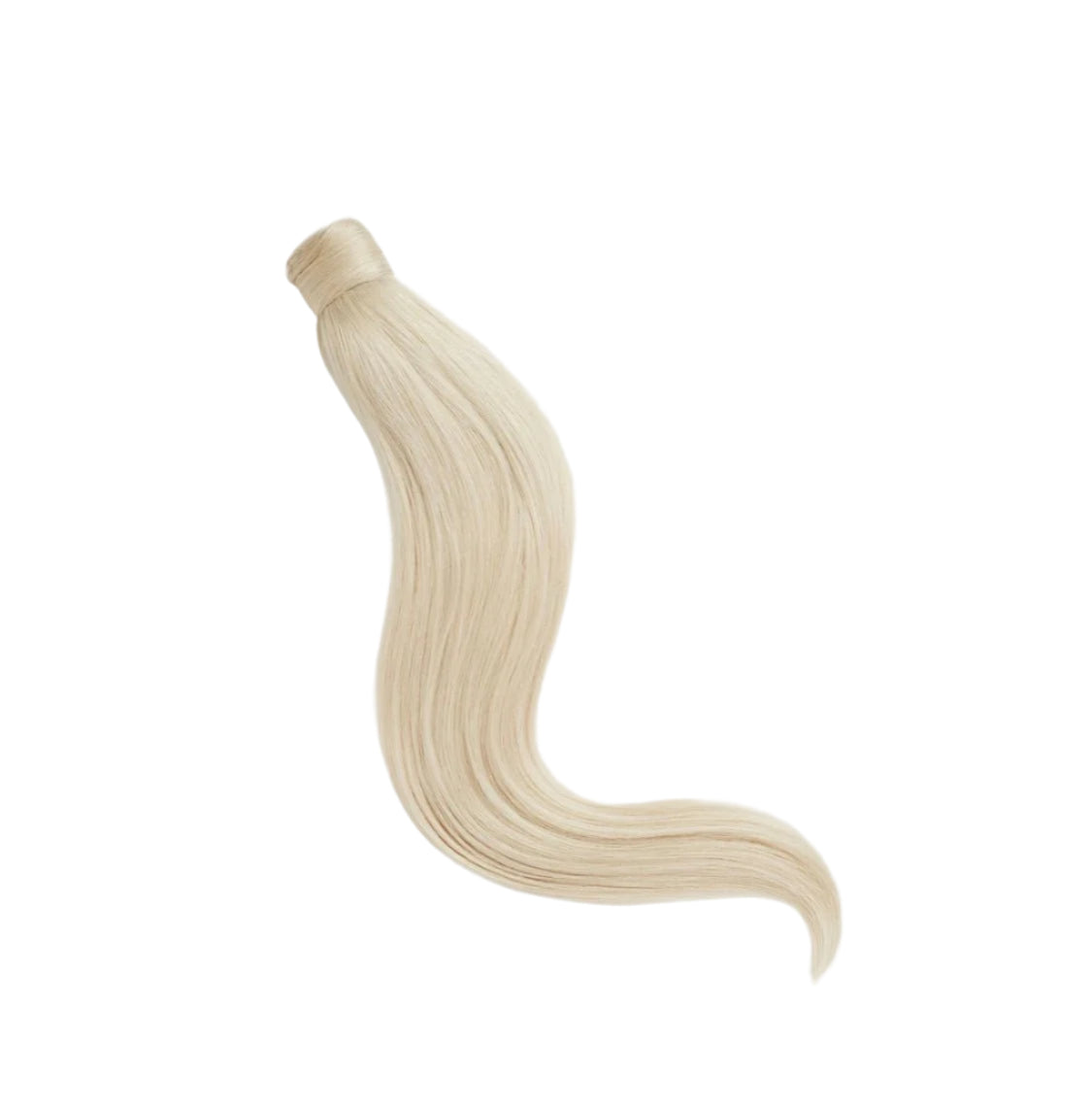 Ponytail Clip In Cool Platinum Blonde #60A-0