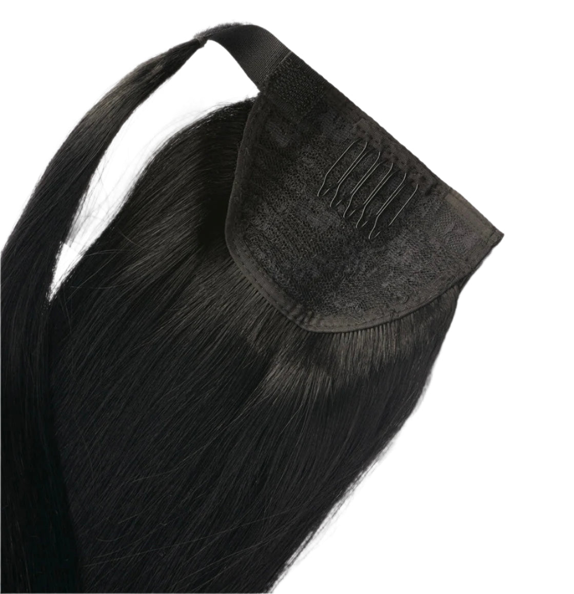 Ponytail Clip In Natural Black #1B-1