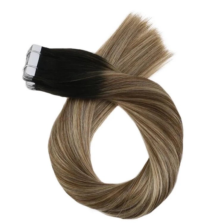 Tape In Extensions Balayage #1B/4/27-0