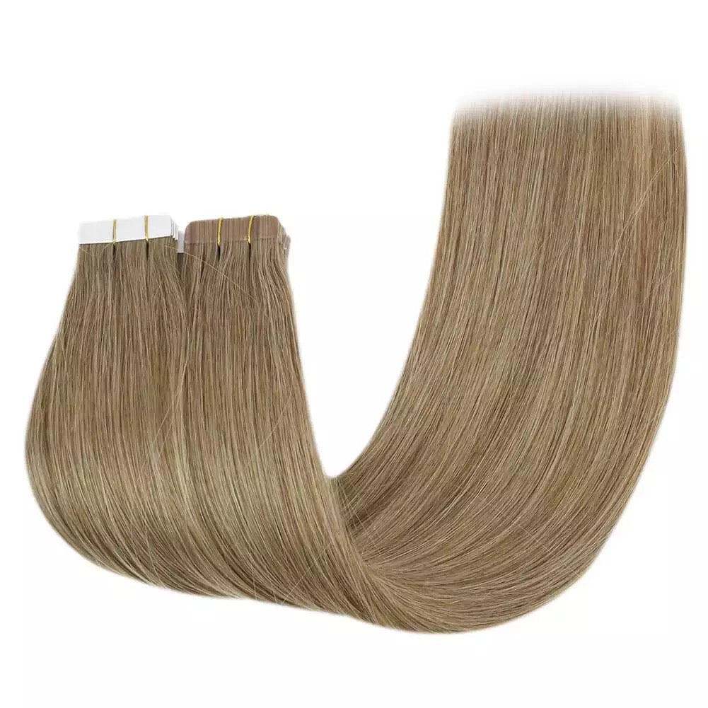 Tape In Extensions Dark Blonde #8-2