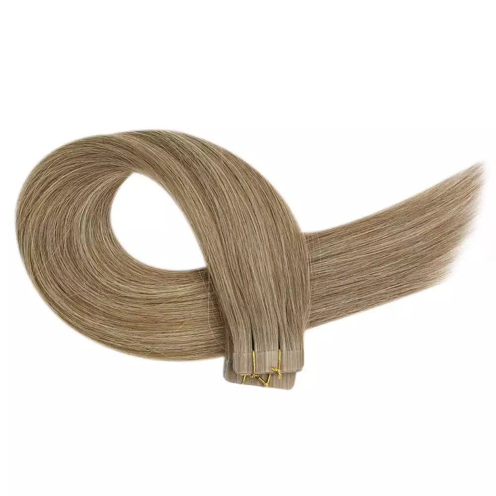 Tape In Extensions Dark Blonde #8-0