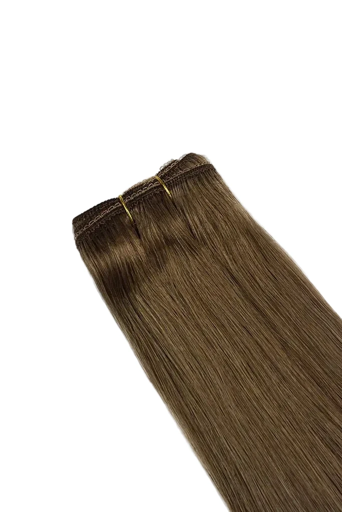Weft Hair Extensions Dark Blonde #6-0