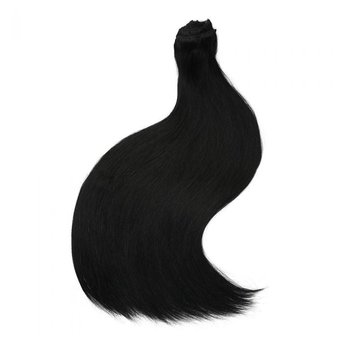 Weft Hair Extensions Natural Black #1-1