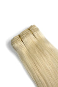 Weft Hair Extensions Platinum Blonde #60-0